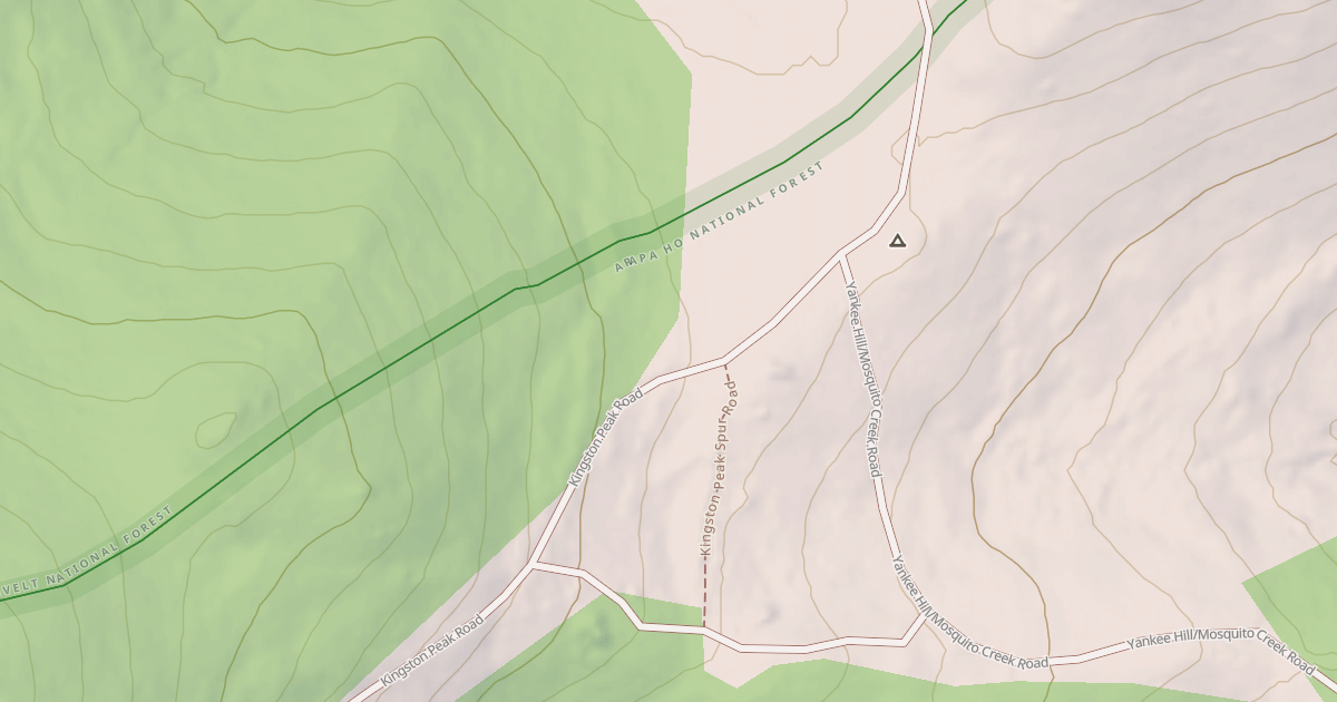 Map preview of KINGSTON PEAK