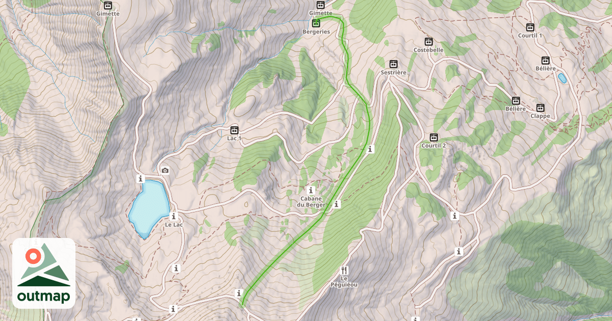 Map of Bergeries