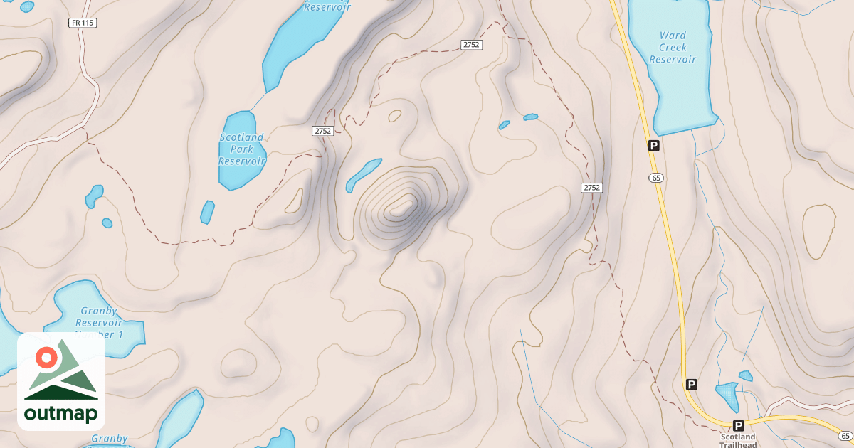 Map of Scotland