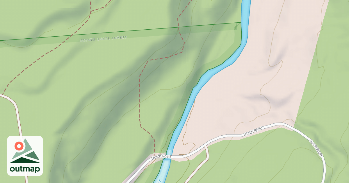 Map of Corridor 407 F