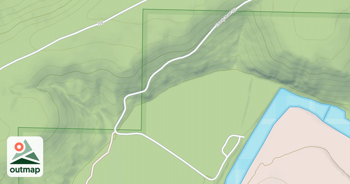 Map of MCDOWELL ACCESS