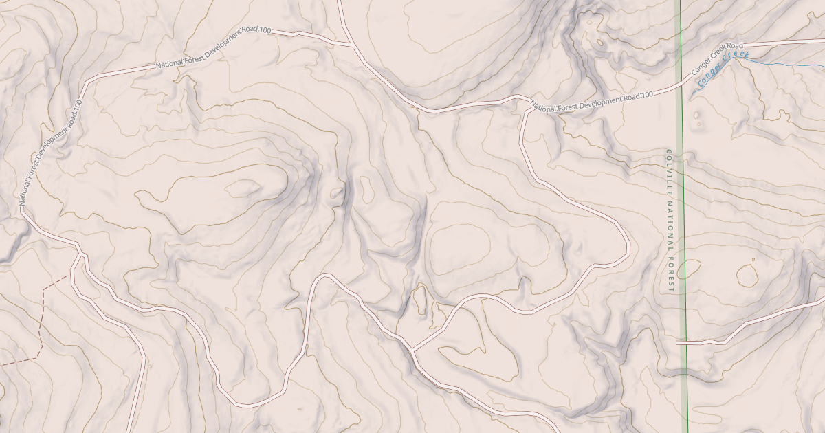 Map preview of CONGER CR.