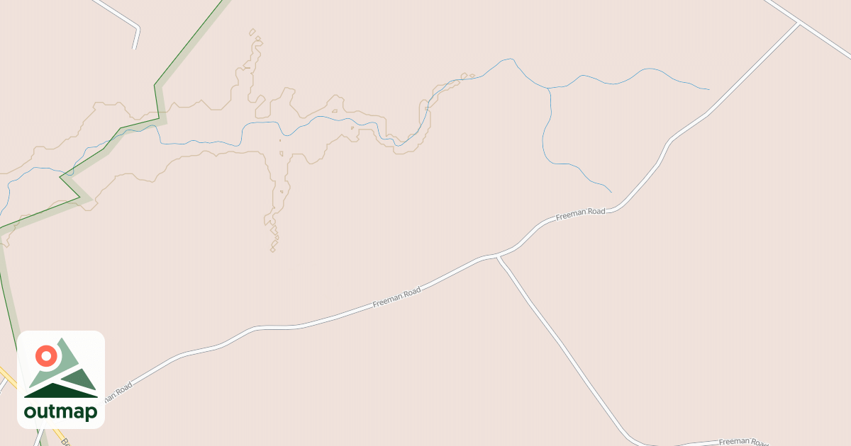 Map of FREEMAN