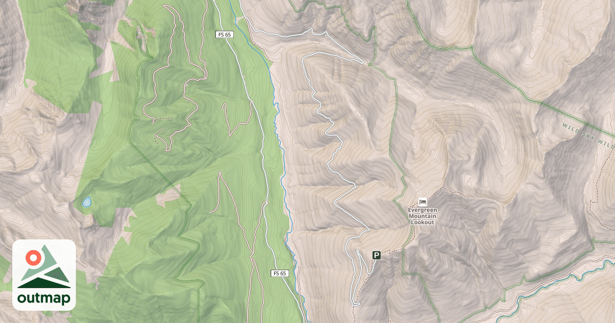 Map of 285 EVERGREEN CREEK