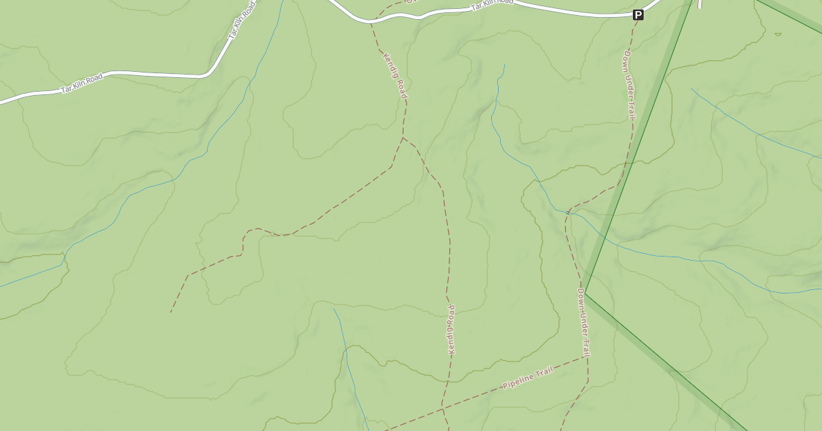 Map preview of Rothrock State Forest Trough Creek Snowmobile Trails