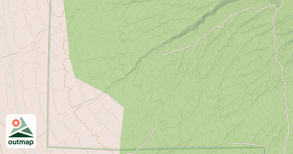 Map of ALKALI FLAT ROAD