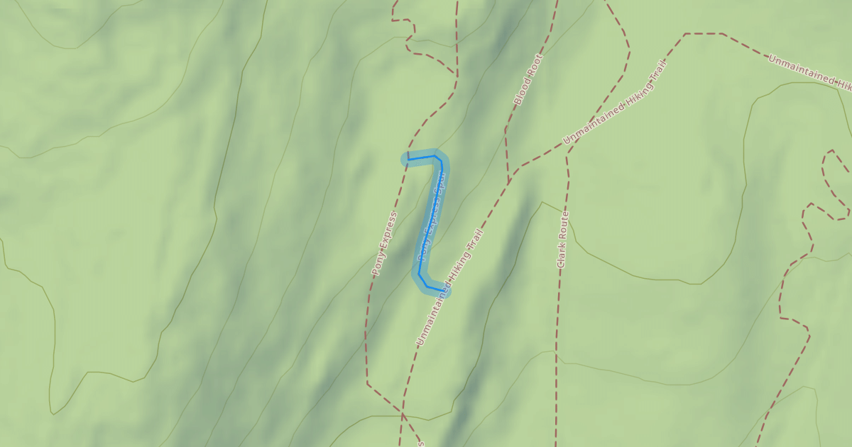 Map preview of Pony Express Spur