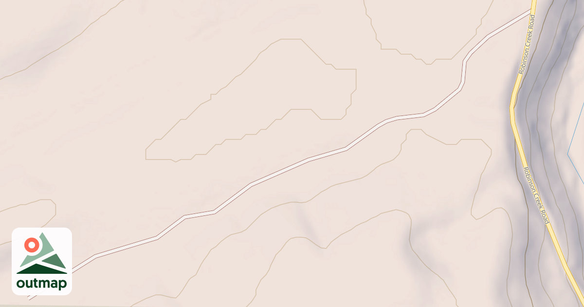 Map of ROBINSON RIDGE