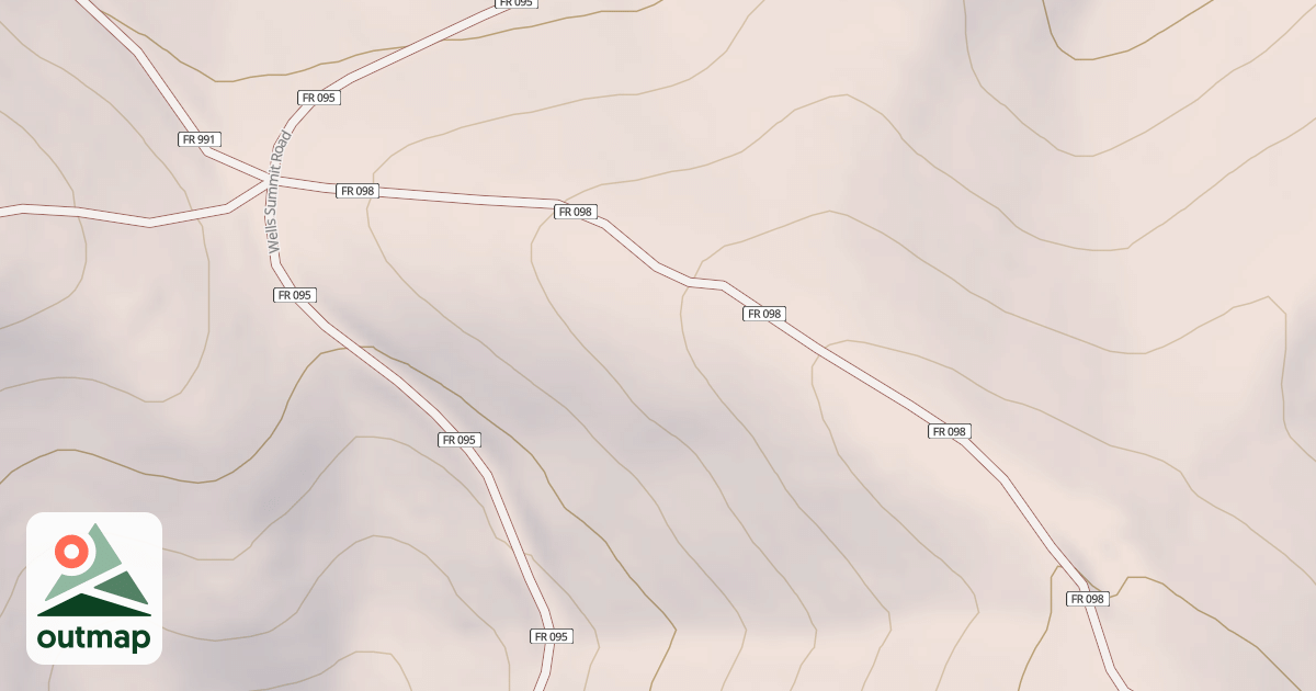 Map of WELLS SUMMIT GRAVEL PIT