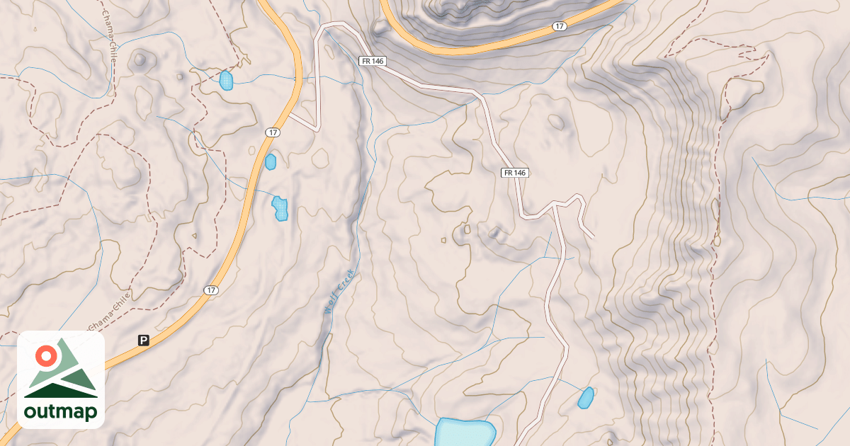 Map of GARCIA LAKE