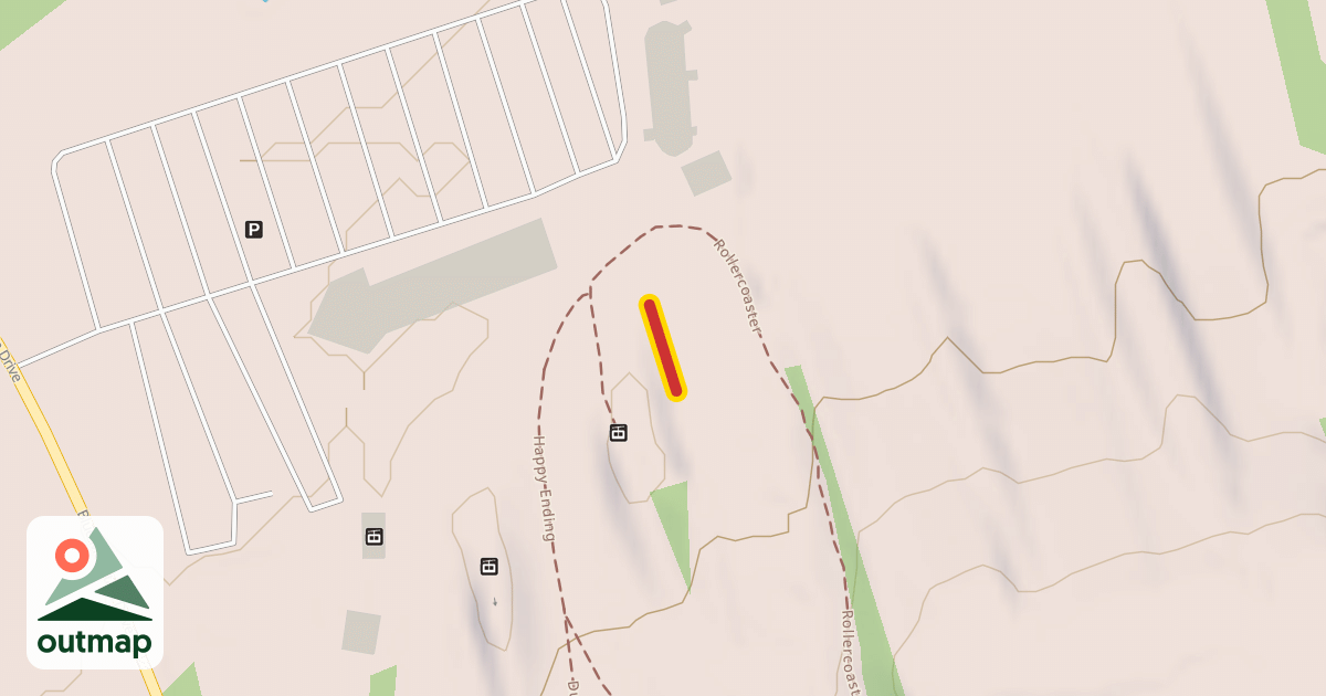 Map of Frontier Conveyor Lifts Lower
