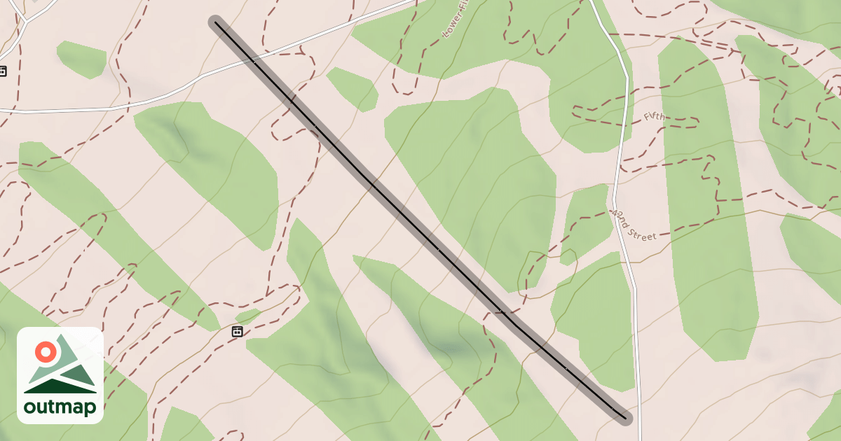 Map of 42nd Street