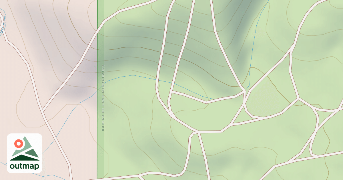 Map of BLM National GTLF Public Motorized Roads 1c9939af-a408-47dd-8271-c39bdff9f3e7