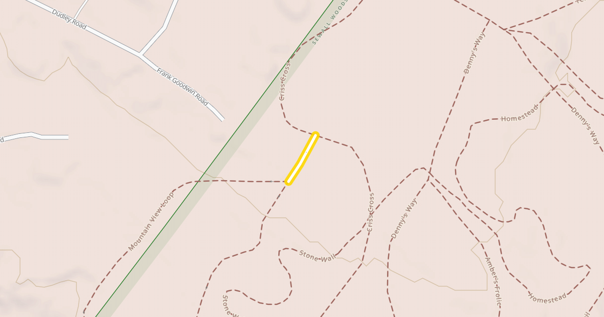Map preview of Mountain View Loop