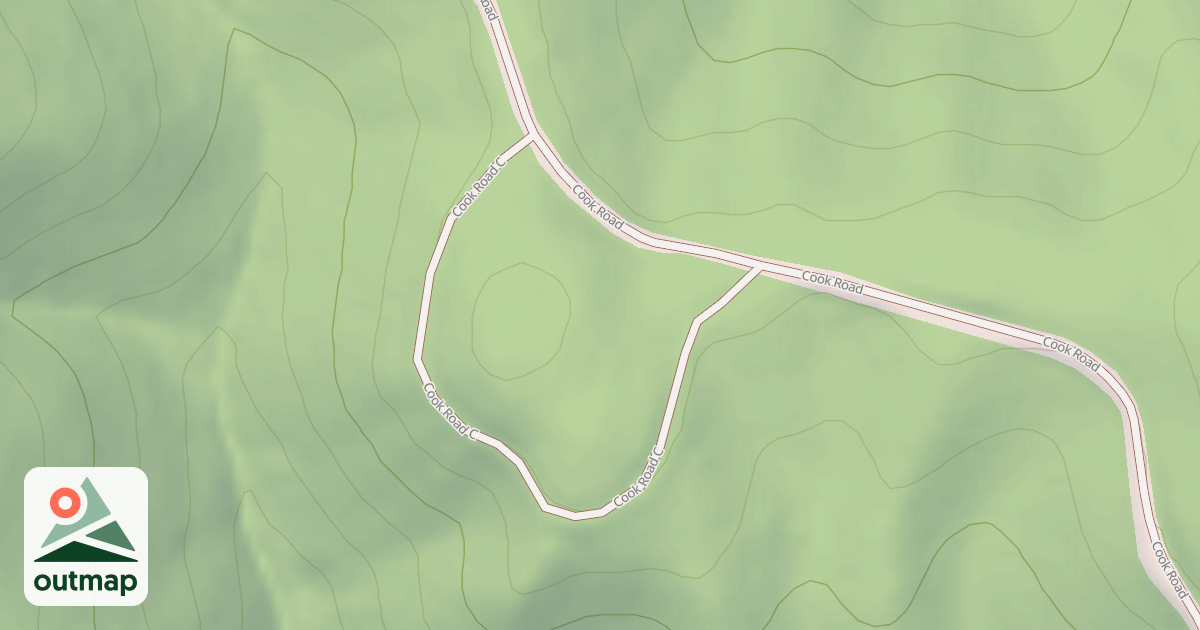 Map of COOK C