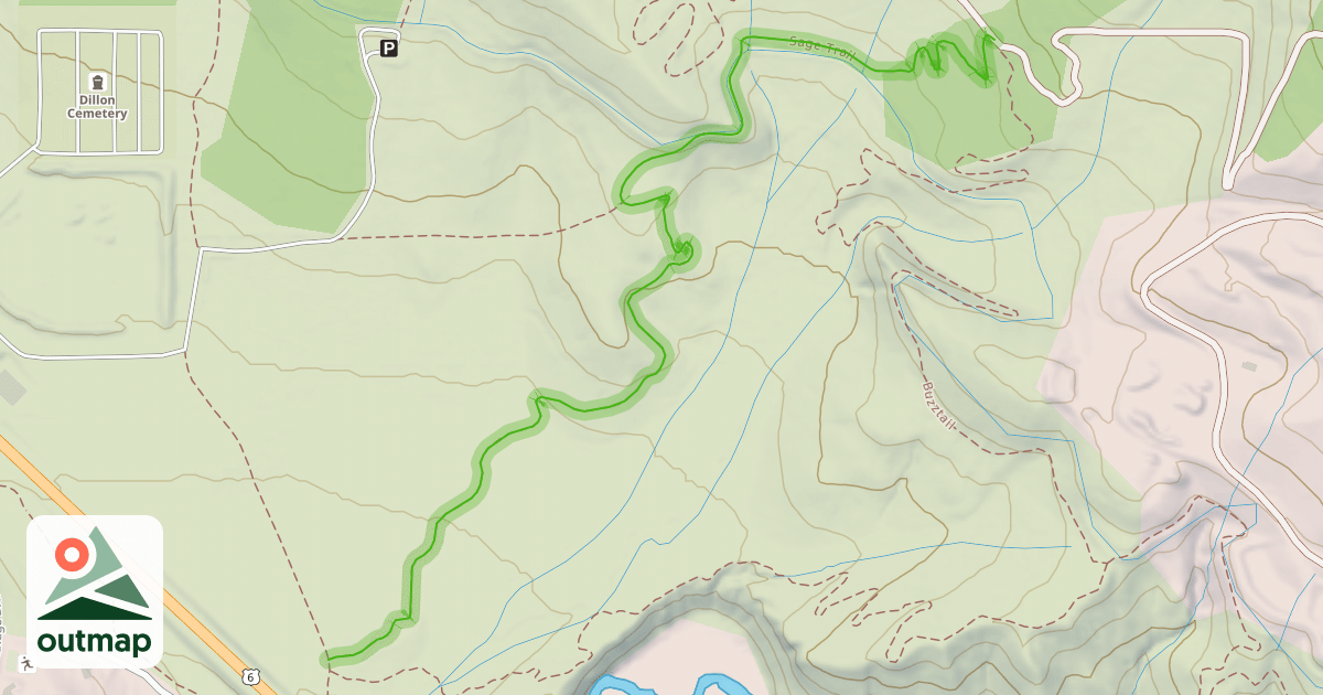 Map of Sage Trail