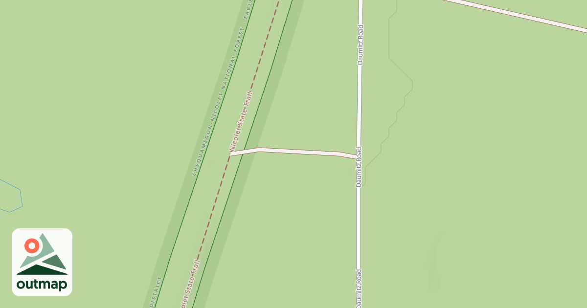 Map of FR 2152R
