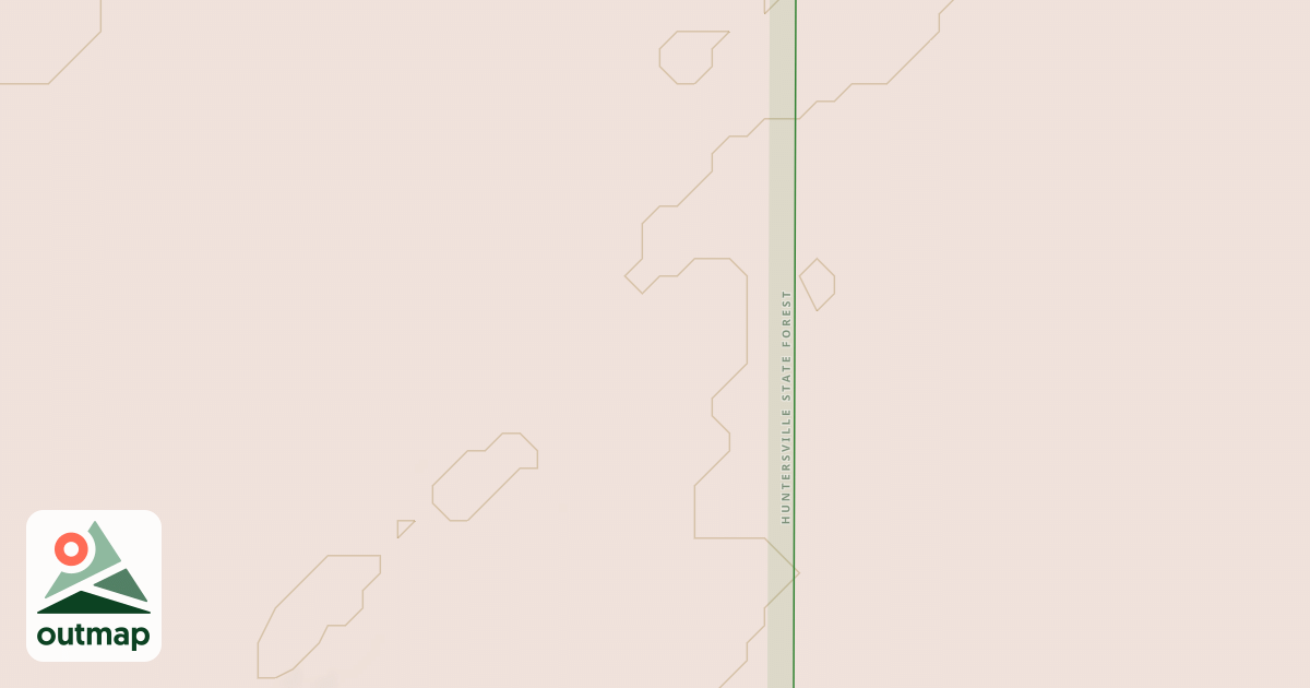 Map of Huntersville Trail
