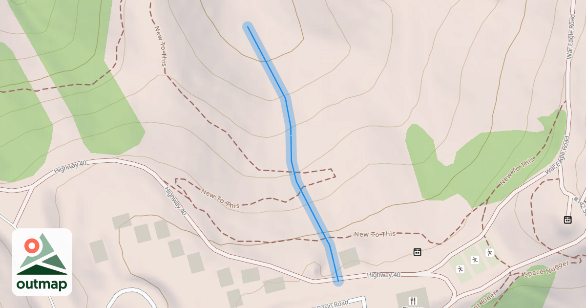 Map of Gnarly Charlie