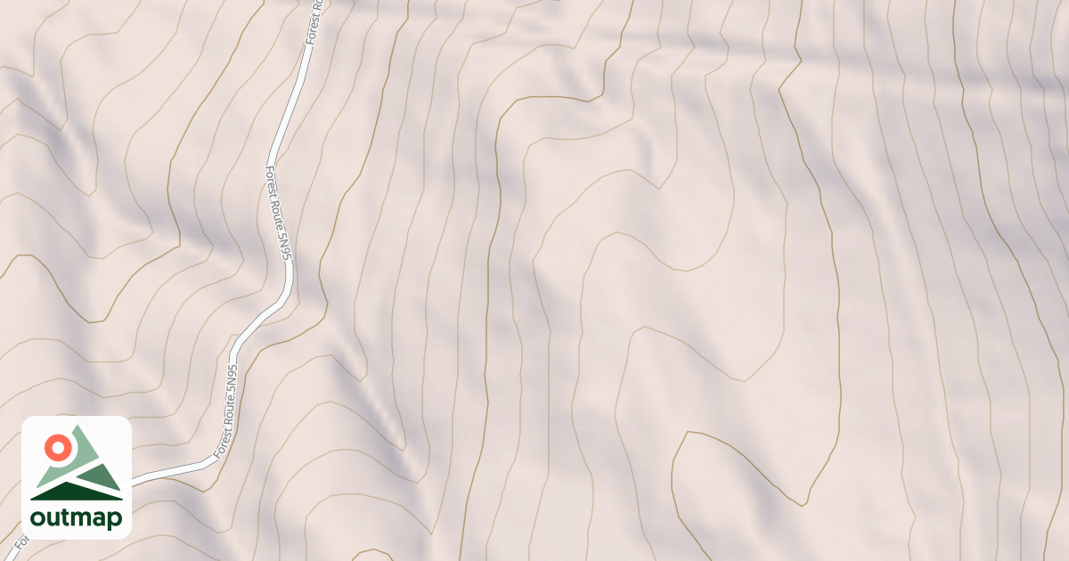 Map of USFS Motor Vehicle Use Map Trails 244137010602