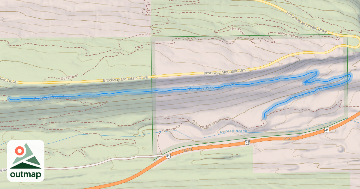 Map of Woopidy Woo - East