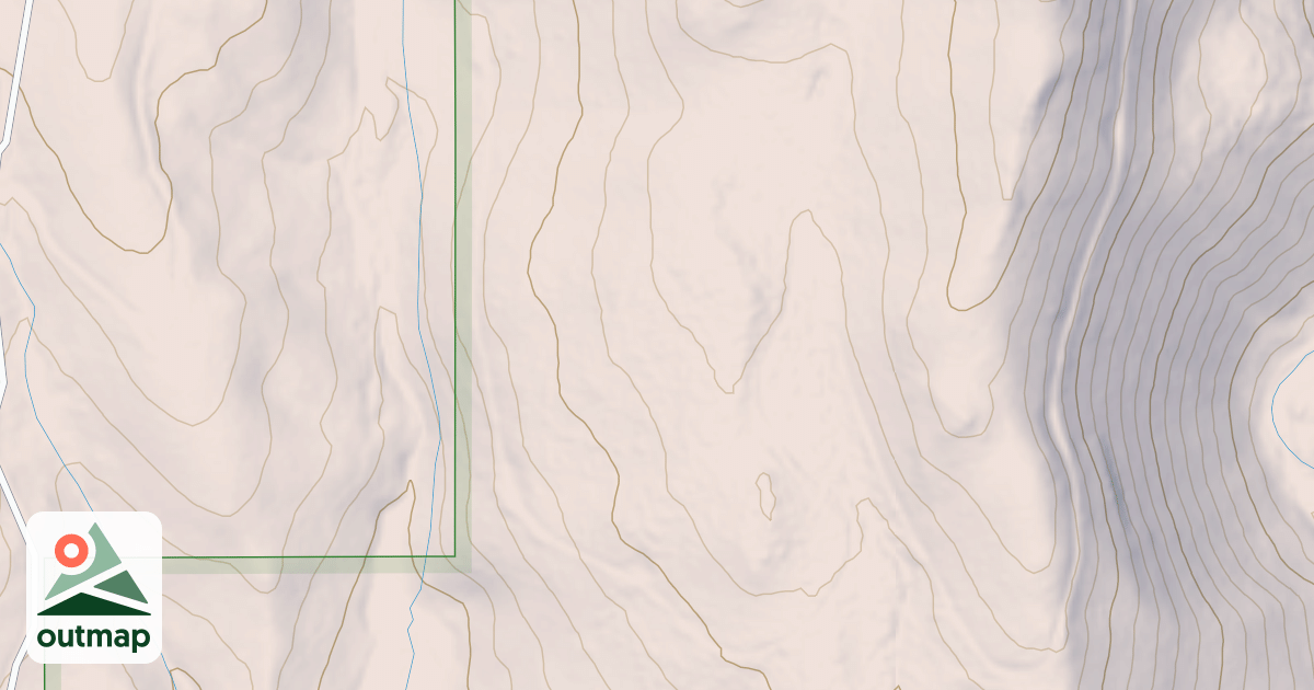 Map of COTTONWOOD SPUR