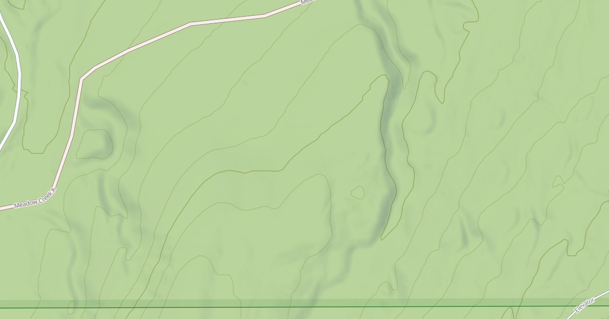 Map preview of MEADOW CREEK X