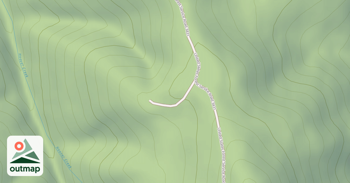 Map of USFS Motor Vehicle Use Map Roads {FEF33C0F-0BA1-4E18-8F41-A6BC91938801}