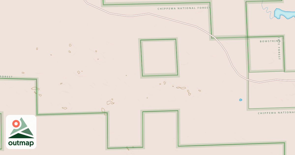 Map of DRUMBEATER SPUR D