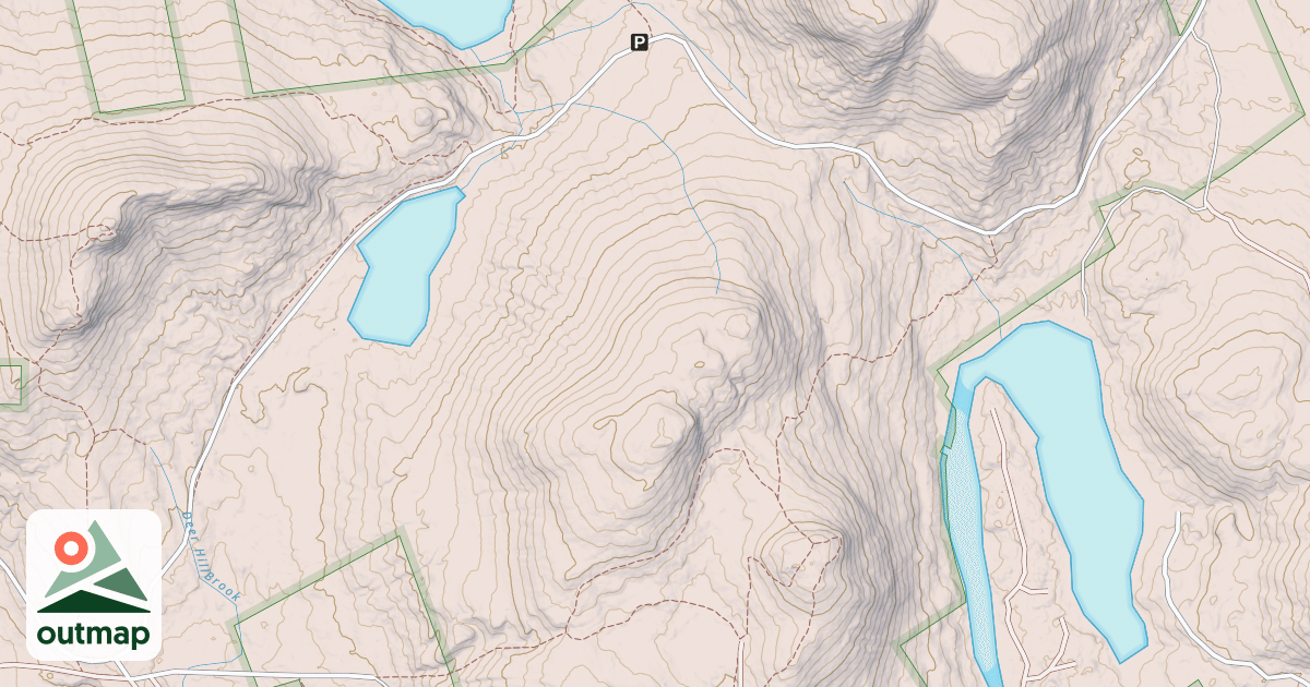 Map of DEER HILL