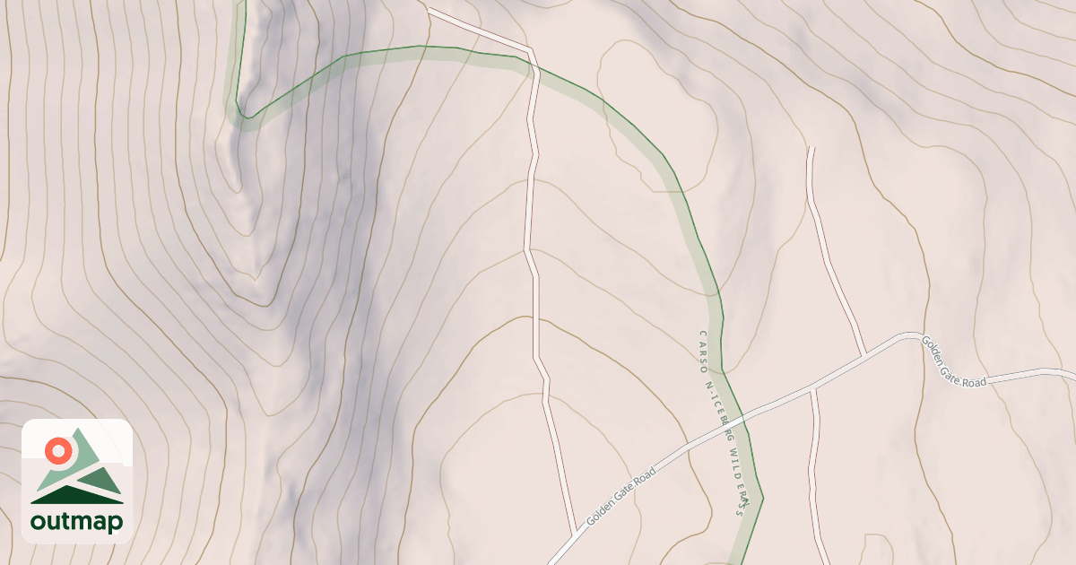 Map of GOLDEN GATE