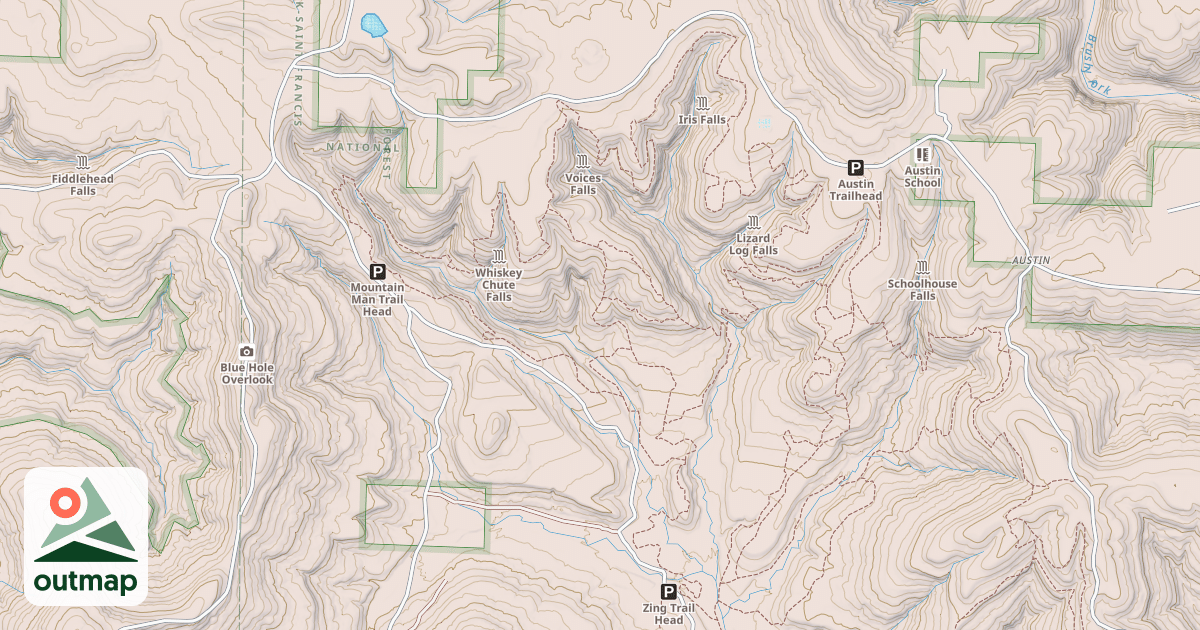 Map of Brock Creek #23