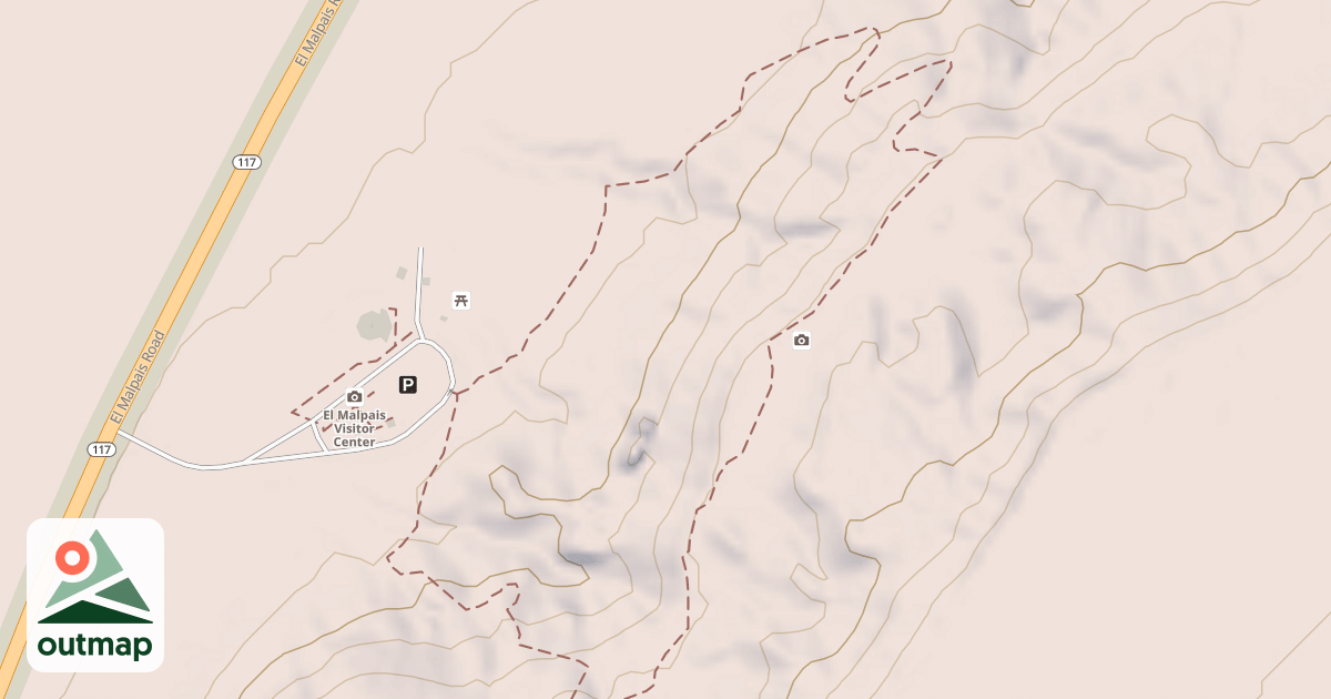 Map of Ranger Station Trail