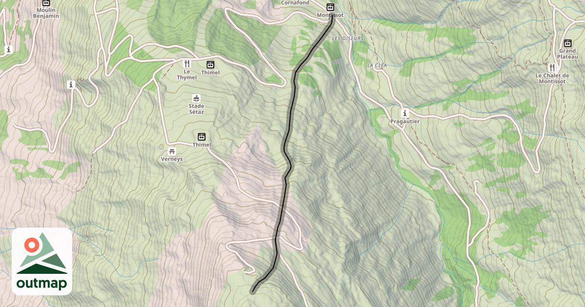 Map of Cascade