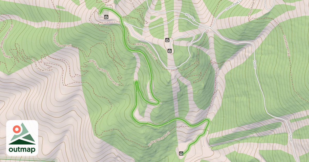Map of Spur Run