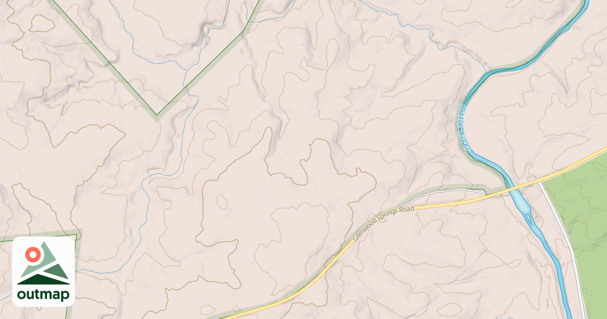 Map of LINCHBURG