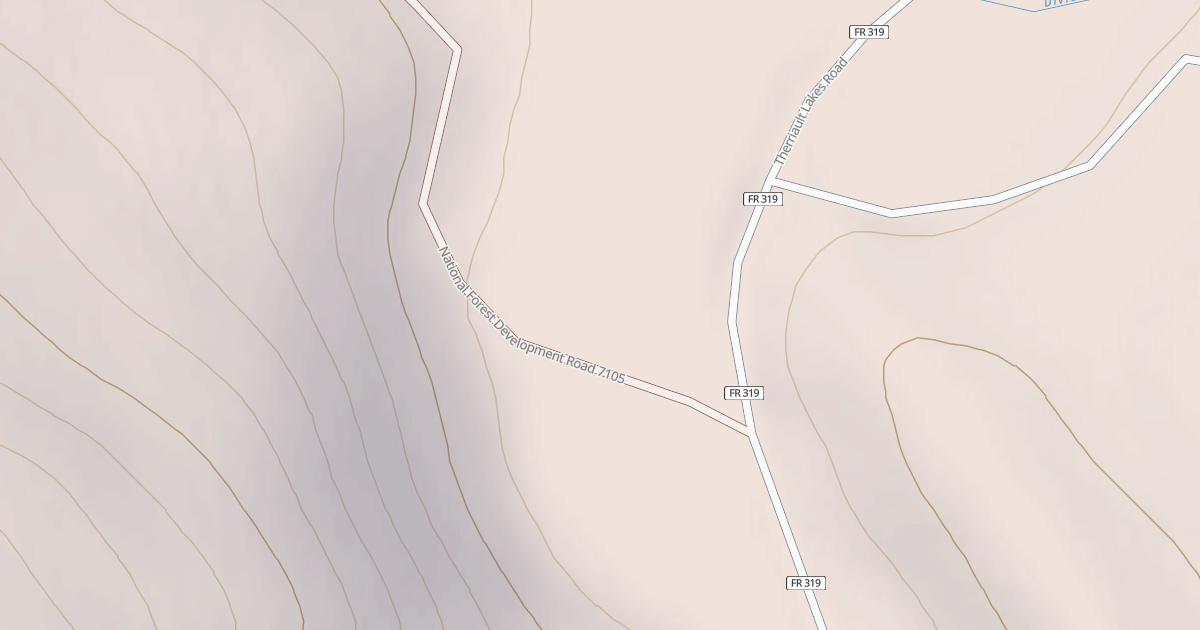 Map preview of DIVIDE CREEK