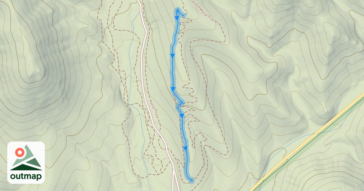 Map of Skyline Trail