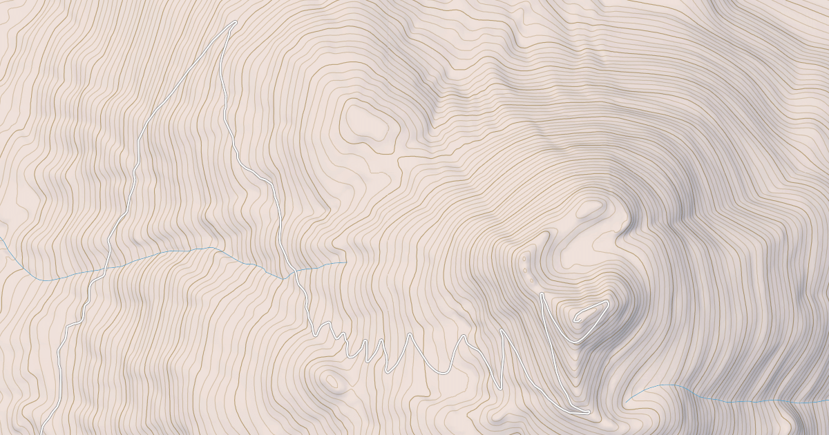 Map preview of BURNEY MTN LOOKOUT