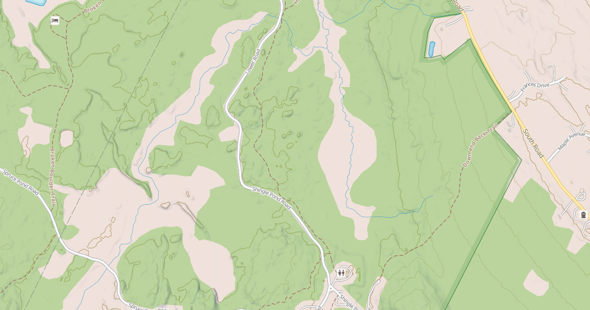 Map preview of Snowmobile Route