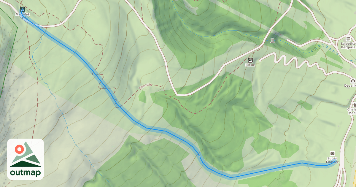 Map of Signavoux