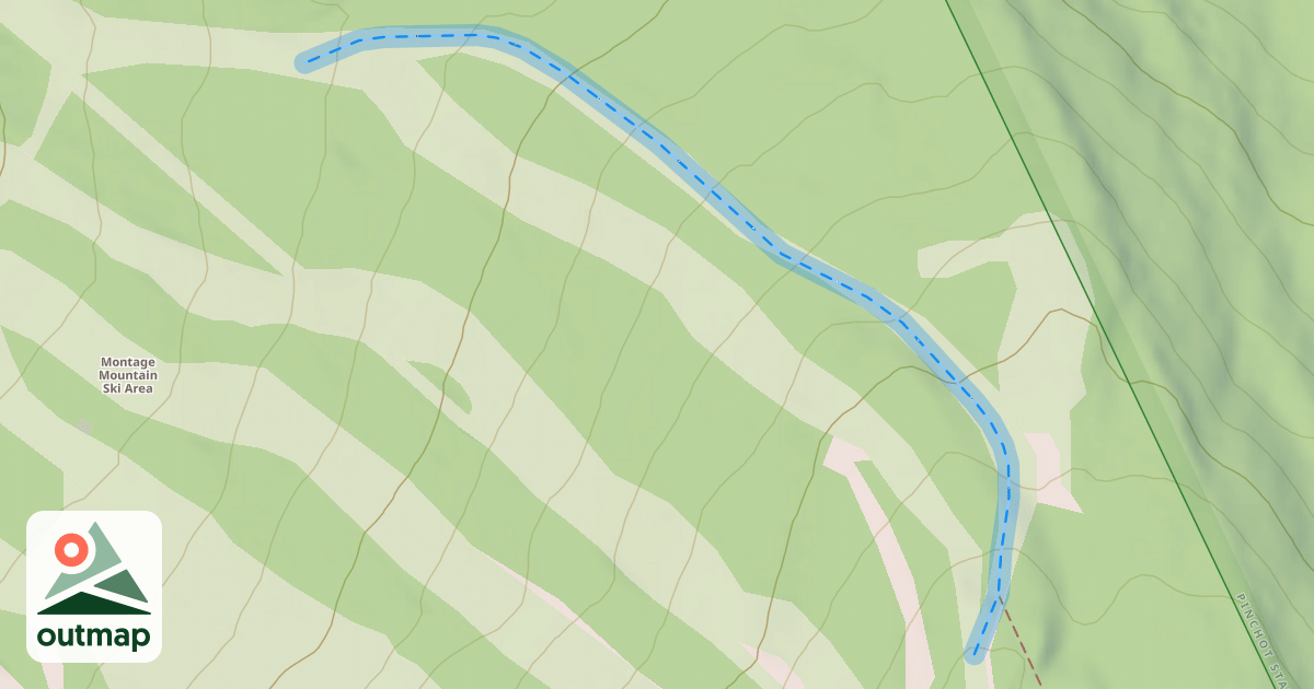 Map of Glades in Lackawanna