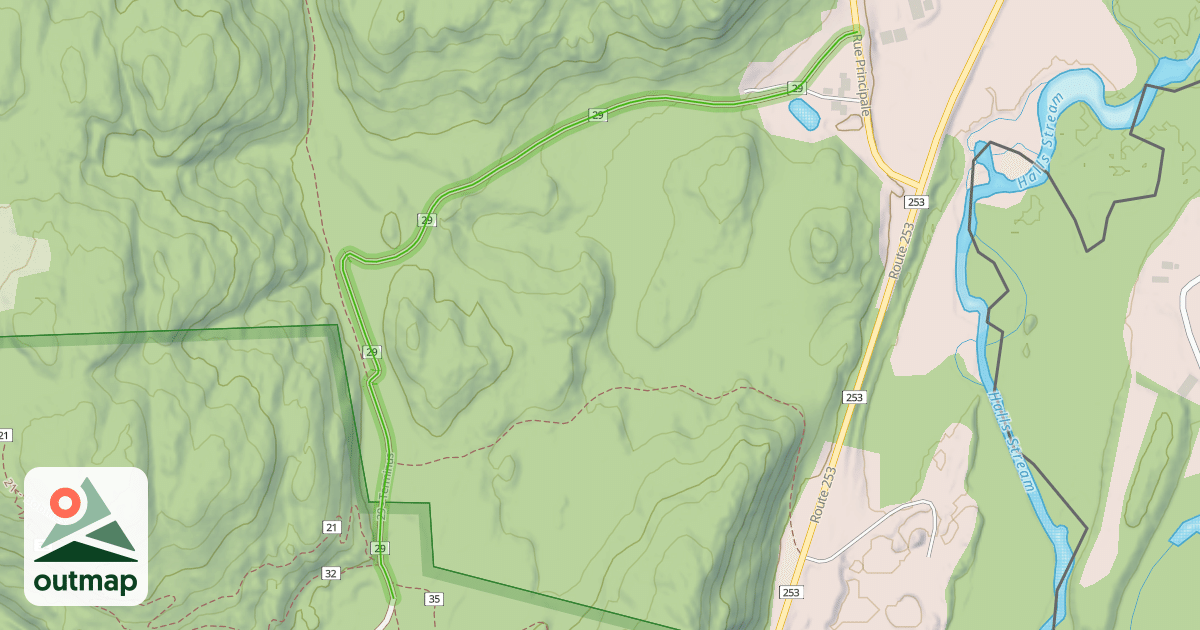 Map of 29 - Terminus