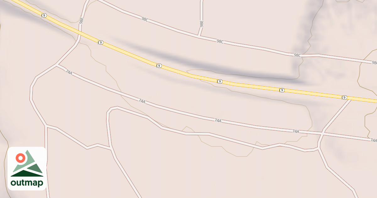 Map of BLM National GTLF Public Motorized Roads 01c52c45-a394-427b-bffe-5539ebbf2c64