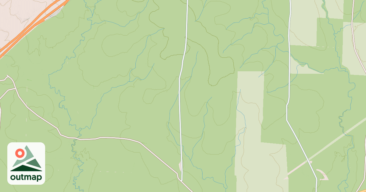 Map of Demo. Rd.