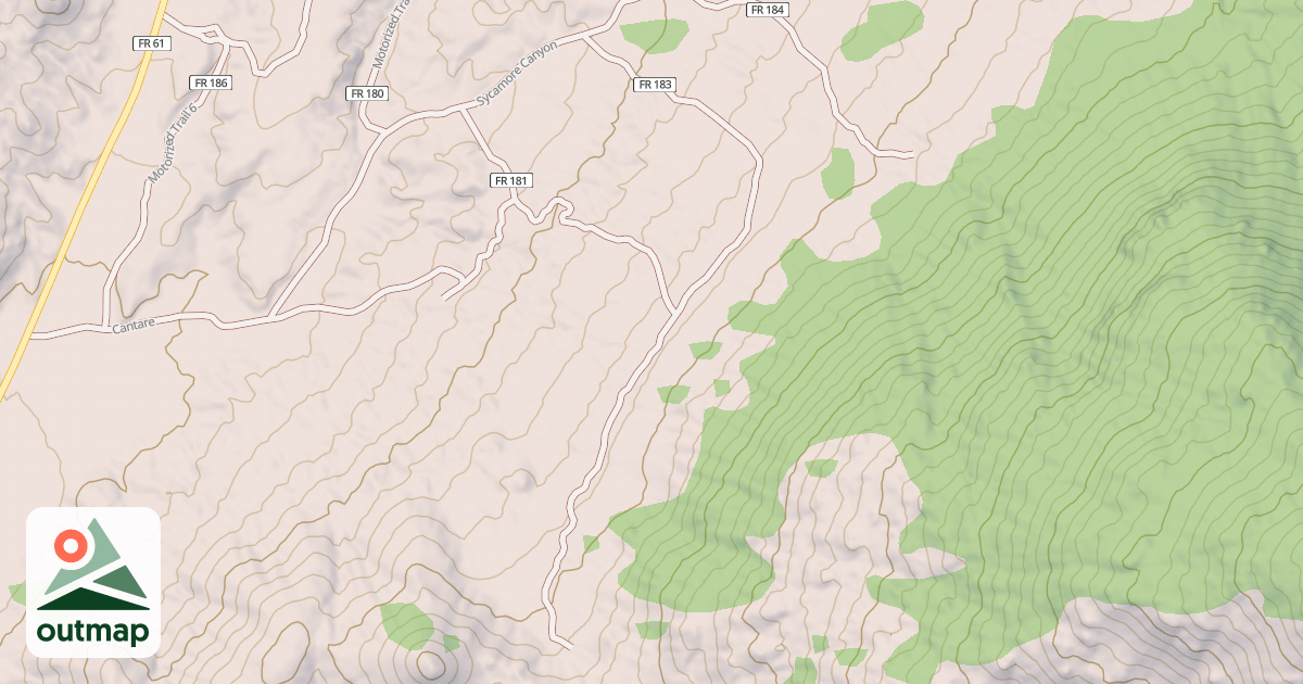 Map of MOTORIZED TRAIL 3