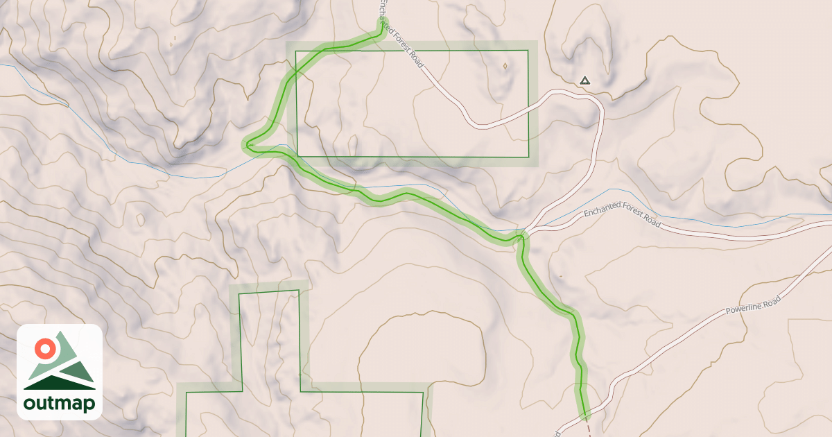 Map of Enchanted Forest