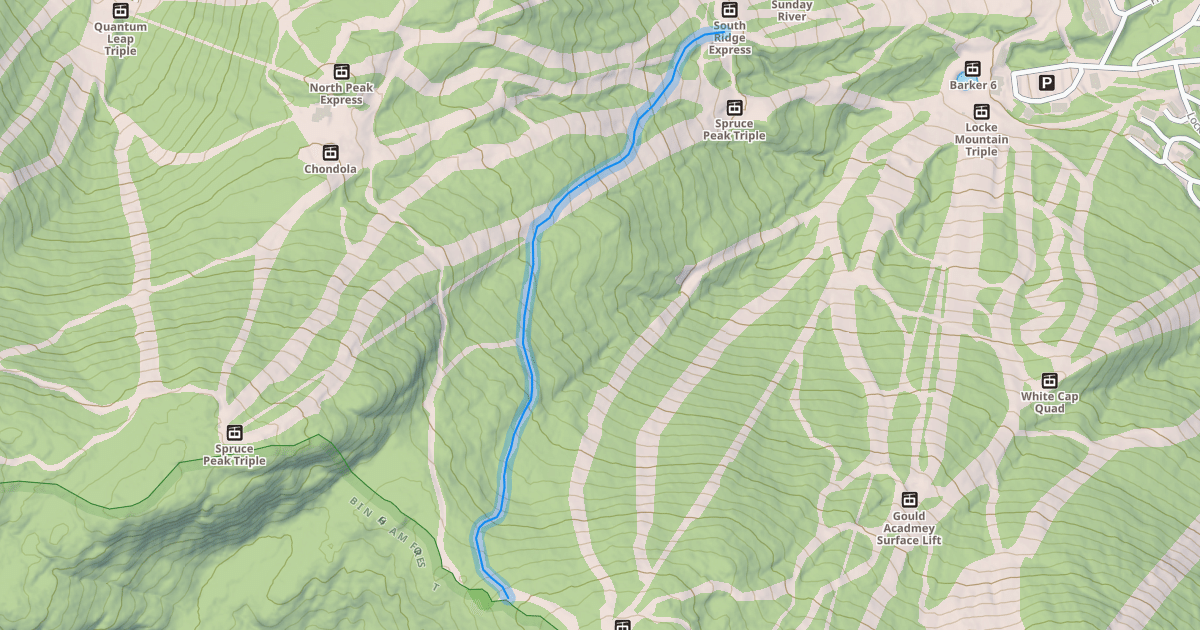 Map preview of Lazy River