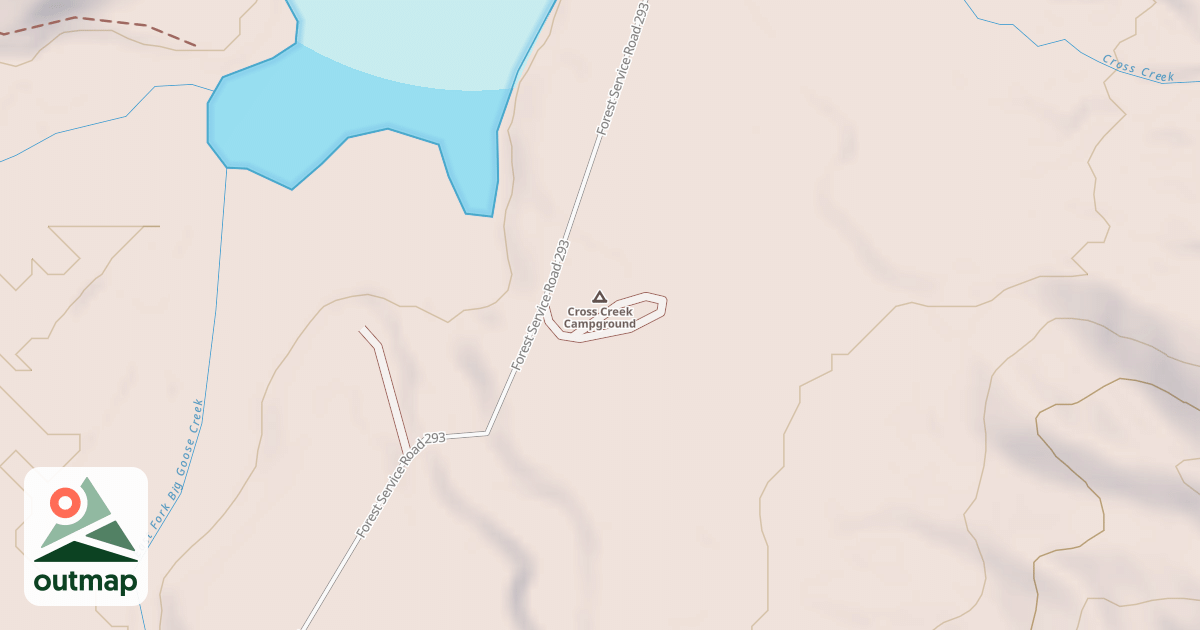 Map of CROSS CREEK C.G.