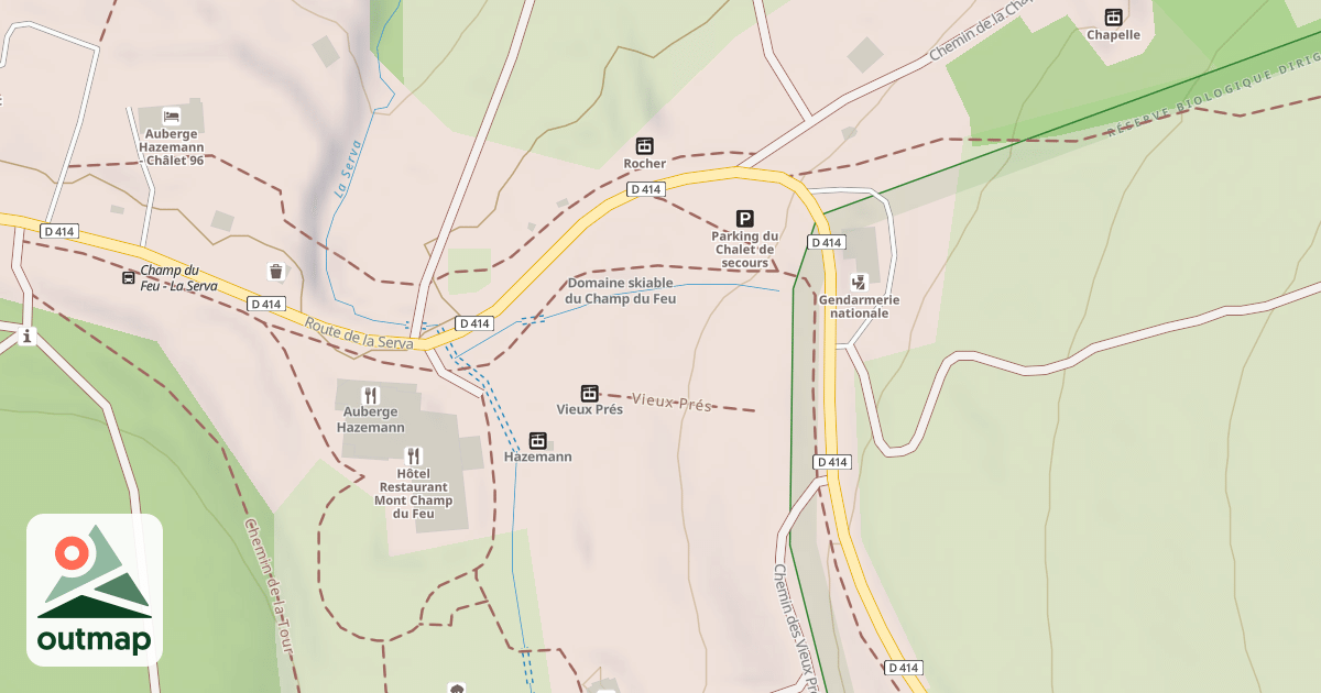 Map of Luge